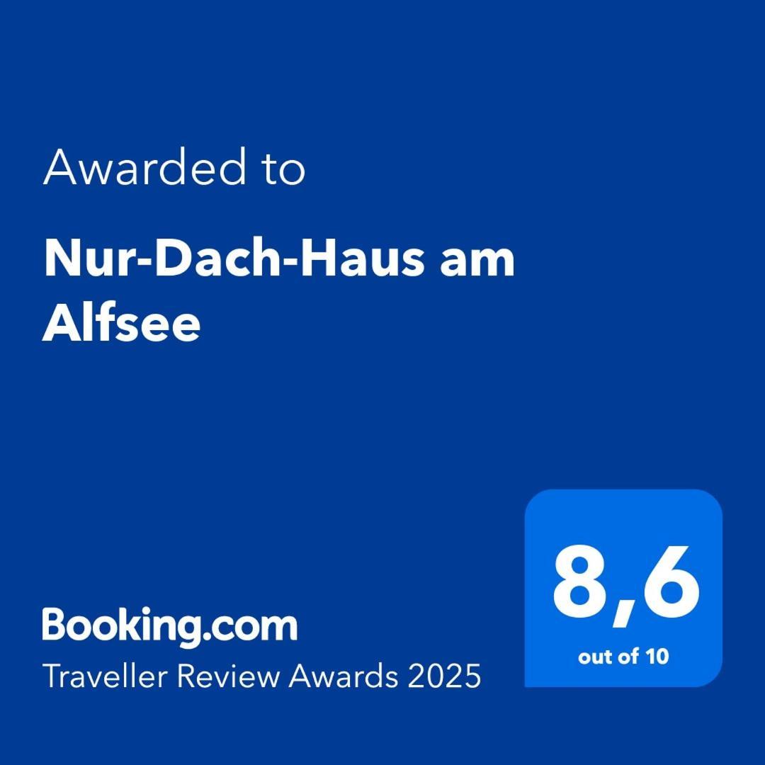 Nur-Dach-Haus Am Alfsee Rieste Экстерьер фото
