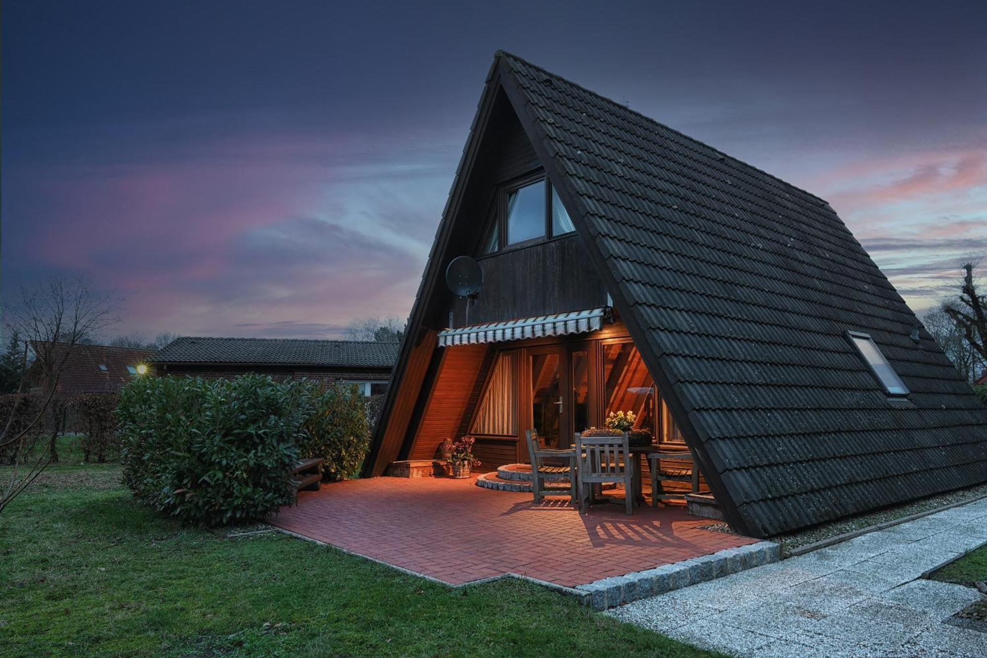 Nur-Dach-Haus Am Alfsee Rieste Экстерьер фото