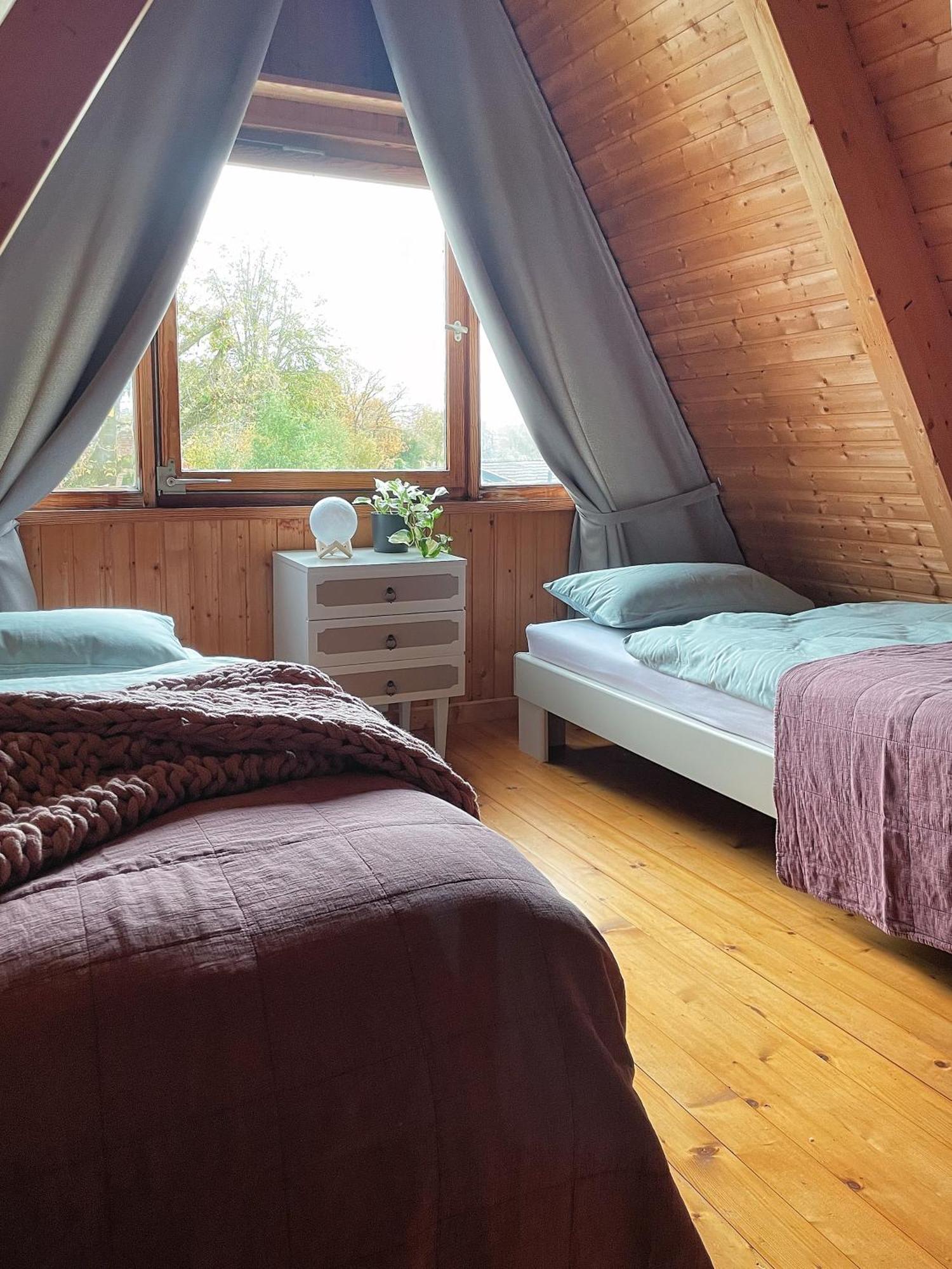 Nur-Dach-Haus Am Alfsee Rieste Экстерьер фото